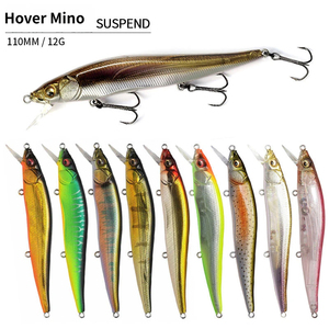Señuelo de Pesca Minnow Wobbler de Calidad, 12g 110mm, Jerkbait Suspendido, Isca Artificial, Cebo Duro, Pesca Flotante, Crankbait - Product Image 1
