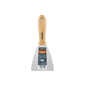 Truper 3 'manico in legno 6 pezzi di stucco rigido con manico in legno per uso domestico e professionale - Product Image 1