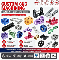 Ensemble de broches de positionnement modulaire usinées CNC en aluminium OEM pour équipement de manutention robotisée industrielle
