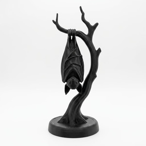 Nouvelle Statue de Chauve-souris Suspendue en PLA Imprimée en 3D, Décoration d'Halloween, Style Européen Gothique, Ornement de Bureau Effrayant en Forme de Chauve-souris - Product Image 6