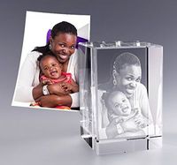 Machine de gravure laser Holy Laser 2D 3D pour photos, portraits personnalisés et motifs d'animaux, gravure laser sur verre et acrylique