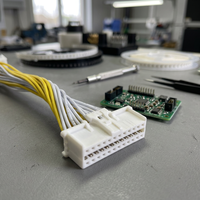 Connecteur de faisceau de câbles Molex MicroClasp 51353 à double rangée, 2,0 mm, 22 AWG, assemblage de câbles multipolaires
