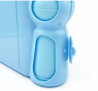 Sublimation thermique Personnalité Portable Boîte À Lunch Pique-Nique Boîte À Bento Avec Eau Botter 2-en-1 En Plastique Boîte À Lunch Pour Enfants