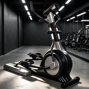 Bicicleta Elíptica Silenciosa para Apartamentos, Panel de Control Magnético, Compacta, Entrenador Cardiovascular de Cuerpo Completo - Product Image 6
