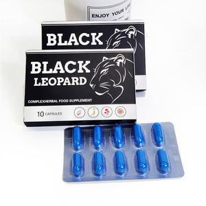 Suplemento de hierbas naturales en caja de 10 pastillas para resistencia masculina con cápsulas de Epimedium - Product Image 4