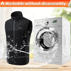 سترة ساخنة USB للأنشطة الخارجية 13 منطقة التدفئة بطارية قابلة للشحن سترة التدفئة للرجال والنساء - Product Image 6