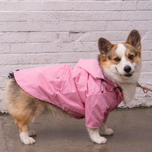 เสื้อกันฝนสุนัขแบบย้อนยุค4สีเสื้อกันฝนแบบหนา - Product Image 3