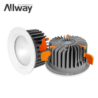 Installation facile IP54 étanche sans garniture réglable cct changement CRound Cob encastré SKD Spot lampe Led Downlight