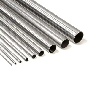 ASTM B338 Titanium Pipe Gr1 Gr2 Gr5 Seamless Titanium Tube With Factory Price