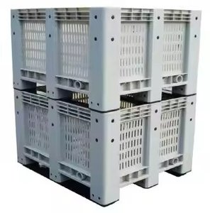 Caisse de stockage pliable et empilable en <span class=keywords><strong>plastique</strong></span> IBC de 1000 <span class=keywords><strong>litres</strong></span> pour lait, vin, bière, jus, huile, caisse en <span class=keywords><strong>plastique</strong></span> anti-fuite - Product Image 2