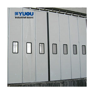 Автоматическая Вертикальная складская горизонтальная Автомобильная мелкая угловая промышленная Складная занавеска С защитой от ветра, двери из ПВХ - Product Image 4