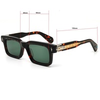 Lunettes de soleil tendance de la marque JMM, monture UV400, lunettes de soleil de luxe, acétate de haute qualité, lunettes de soleil Belvedere No Jacques logo