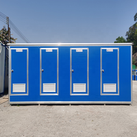 Toilette mobile moderne portable à 1 unité pour le camping en plein air Algérie 5 ans de garantie pour la conception graphique de maison en conteneur