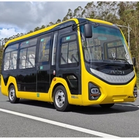Bus électrique pour passagers 18 places, batterie CATL, minibus à énergie nouvelle pour les trajets en ville