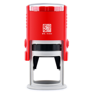 Échantillon <span class=keywords><strong>gratuit</strong></span> <span class=keywords><strong>tampon</strong></span> rond en caoutchouc plastique auto-<span class=keywords><strong>encreur</strong></span> 30mm avec <span class=keywords><strong>tampon</strong></span> d'encre bleu - Product Image 1