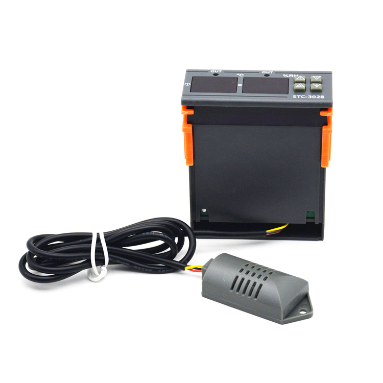 STC-3028 AC110-220V Display Dual Adjustable Temperature Regulator Digital Switch Temperature and Humidity Controller(图8)