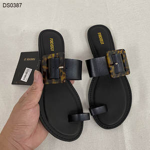 नवीनतम डिजाइन खुले पैर की अंगुली महिलाओं के जूते शैली महिलाओं फ्लैट गर्मियों जूते - Product Image 3