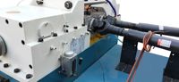 Z28-63 nouvel état haute automatique deux coupleur de barres d'armature à rouleaux faisant la Machine en acier inoxydable rouleau de moletage formant le roulement de fil