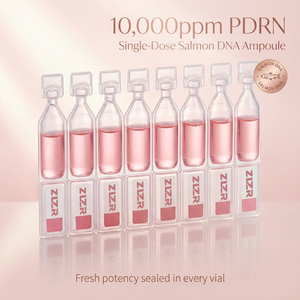 PDRN Serum 10000ppm Salmon DNA Pink Peptide Glow Serum Skin Barrier Repair Glass Skin Hydrating Anti Aging Korean Skincare - Product Image 3