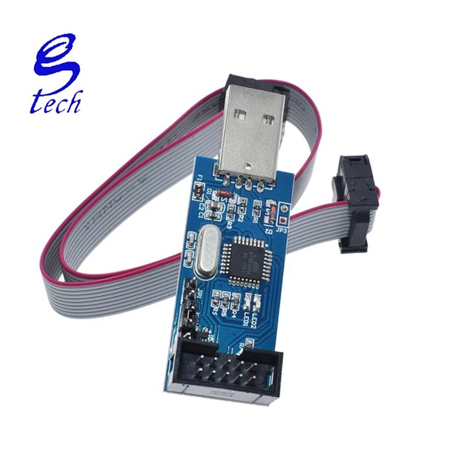 USB ASP ATMEGA8 ATMEGA128 USBISP AVR Programmer Module USBasp Support Win7 64 China