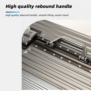 오마스카 맞춤 로고 알루미늄 남녀공용 20 24 <span class=keywords><strong>28</strong></span>인치 여행 캐리어 패션 인기 판매 PC 스피너 소재 수트케이스 - Product Image 3