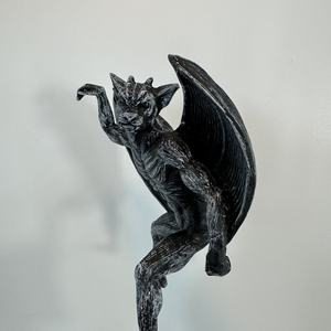 <span class=keywords><strong>Angelo</strong></span> e demone ornamento in resina scultura artigianale <span class=keywords><strong>angelo</strong></span> memoriale e statua di redenzione ornamento decorativo per interni - Product Image 5