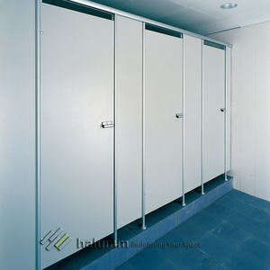 HPL Panel Wc Wand Teiler Wc Partition mit Aluminium Stehen Wc Kubische - Product Image 3