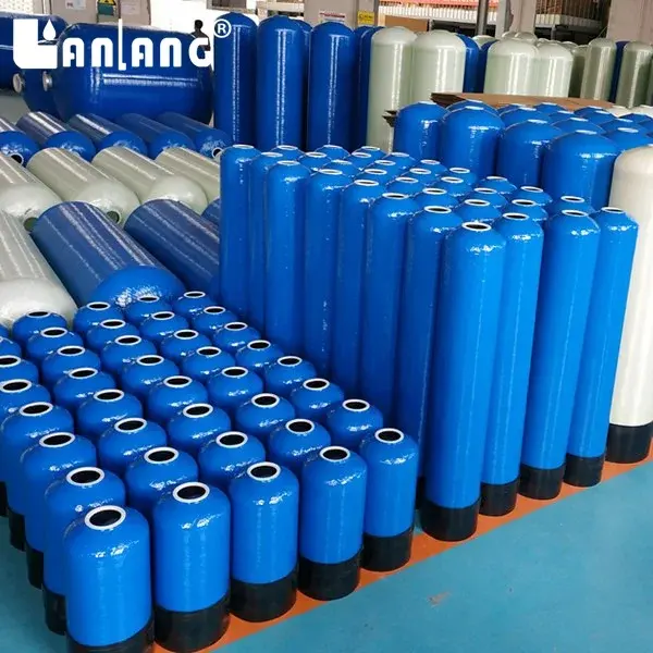 Water Treatment System Lanlang Water Filter Tank Softener Resin Fiberglass Vessel Frp Tank