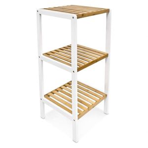 Vente directe usine : Étagère de rangement multifonctionnelle moderne en bambou, type autoportant multi-niveaux, outil d'organisation pour cuisine domestique - Product Image 2
