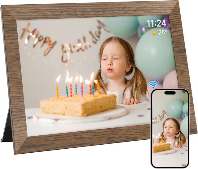 10.1 Inch Touch Screen Smart Wifi Ips Hd Digital Photo Frame Share Pictures Via Frameo Cloud Digital Photo Frame