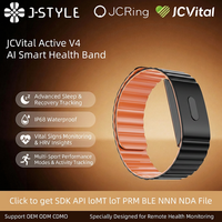 Bracelet connecté intelligent JCVital 2501 SDK APL OEM ODM avec analyse SpO2, suivi de la fréquence cardiaque et de l'activité 24h/24
