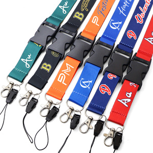 Vente en gros d'usine personnalisation ID polyester <span class=keywords><strong>téléphone</strong></span> <span class=keywords><strong>portable</strong></span> porte-clés lanières de logo personnalisé - Product Image 6