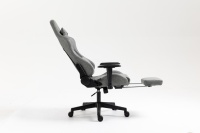 Fauteuil de Jeu Exécutif Ordinateur Basse Clé Luxe Leathaire Direct Fabricant 2024 avec Repose-Pieds