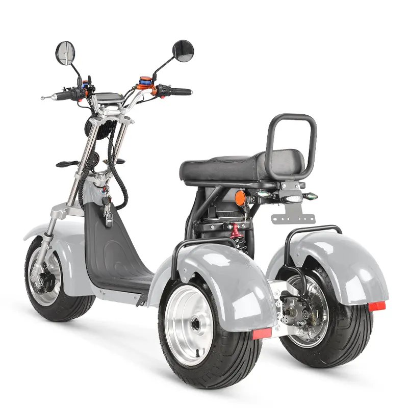 EU stock Direct factory price 3 wheel big electric scooter adult 4000w motor frame accessories parts for sale