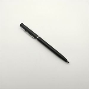 Slim Piano Lacquer Twist Metal Ballpoint <b>Pen</b> With Single Silver Ring Color Rotating Executive Signature <b>Pen</b> Custom Logo - Product Image 5