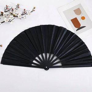 Abanico Plegable de Plástico Personalizado de 33 cm, Colorido, Portátil, con Diseño Tallado, para Fiestas, Publicidad y Deportes - Product Image 2