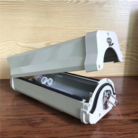 Cámara cctv de aluminio para exteriores, carcasa tipo bala de 12 pulgadas, carcasa impermeable IP66 con soporte de montaje