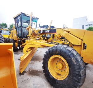 Niveleuse à moteur d'occasion Caterpillar 140K d'origine, performances de stabilité, avec moteur et pompe, modèle 2023, origine américaine, vente à prix réduit - Product Image 4