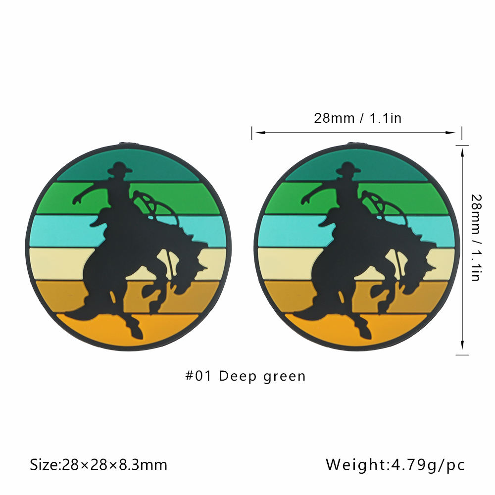 A male knight  Focal Bead