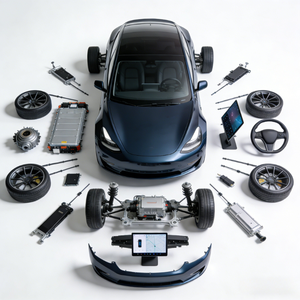 Accesorios para el Parachoques Trasero del Automóvil YUCHI, Aptos para el Parachoques Trasero del Tesla Model 3 - Product Image 3