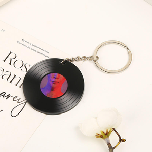 พวงกุญแจดนตรีไวนิลรูปดาว NFC ตกแต่ง<span class=keywords><strong>เพลง</strong></span>แบบ DIY ของขวัญจี้คู่รัก - Product Image 5