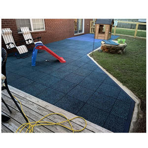 1m * 1m/500mm * 500mm Tapis composite en caoutchouc antidérapant pour salle de sport - Product Image 6