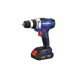 SALI Mini Cordless Khoan Li-lon Khoan Lithium Khoan Một Công Cụ 20V 1.5ah 0-1800r Sư Tử Công Nghiệp Pin