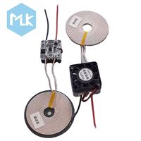MLK 24V TX 5V 9A 12V 5A Pengisi Daya Induktif 30/40/50W Pengisi Daya Nirkabel Berdaya Tinggi Portabel Modul Daya Nirkabel Magnetik Kit