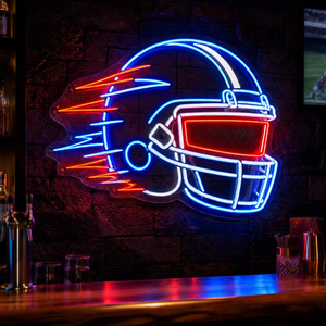 Letrero de Neón LED Acrílico Personalizado con Gráfico de Fútbol, Luz de Pared RGB Regulable para Decoración de Bares Deportivos - Product Image 4