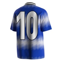 Nouveau maillot de football au design tendance pour hommes, respirant et rafraîchissant, idéal pour les matchs et le streetwear