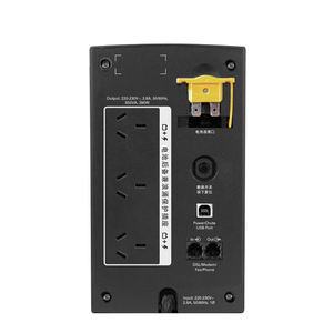 Schneider 650VA/390W Back-UPS Onduleur à onde sinusoïdale pure <span class=keywords><strong>APC</strong></span> BX650CI-CN Entrée <span class=keywords><strong>140</strong></span>-300V pour ordinateur de bureau à domicile - Product Image 3