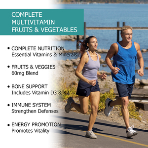 Factory Wholesale Multivitamins&Minerals Softgels High Potency for Men Women Support Energy Immunity Muscle Function Bone&Heart - Product Image 3