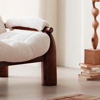 Fauteuil de sieste inclinable en bois massif de style antique, fauteuil simple en tissu de luxe léger et mignon pour la maison, idéal pour les gîtes.