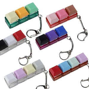 Porte-clés personnalisés à pression, composants de porte-clés à pression, porte-clés anti-stress Kawaii mignons, plusieurs options de couleurs, jouet sensoriel anti-stress - Product Image 5
